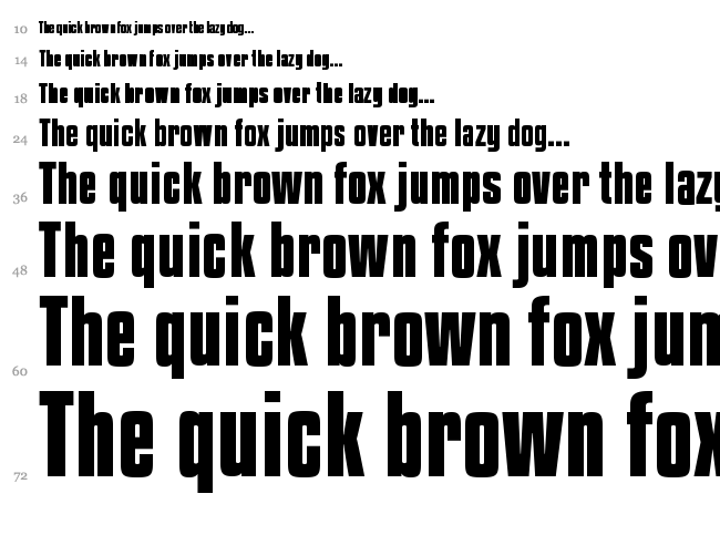 Kenyan Coffee font waterfall
